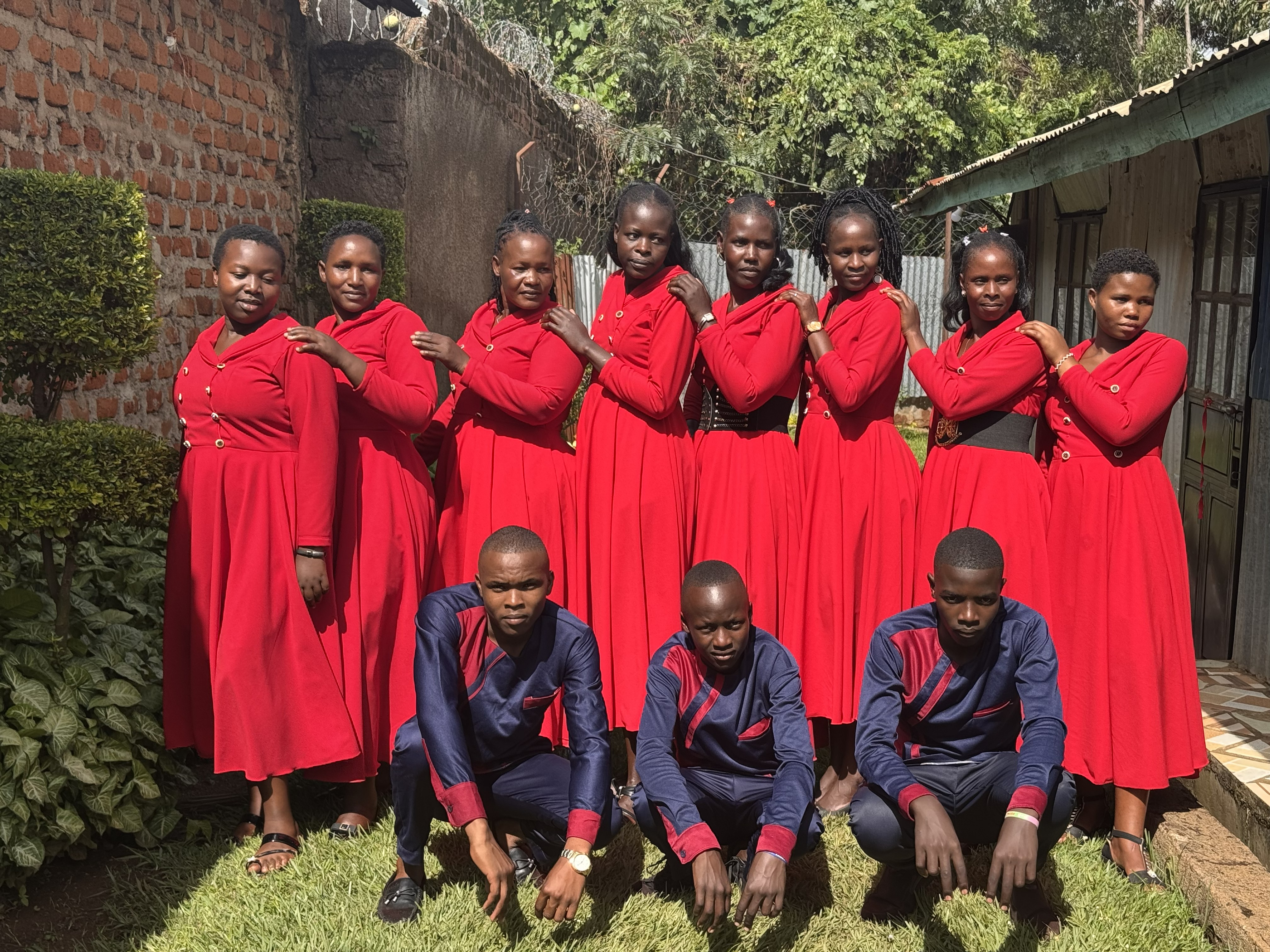 Sayuni Harvesters Choir fellowship moment
